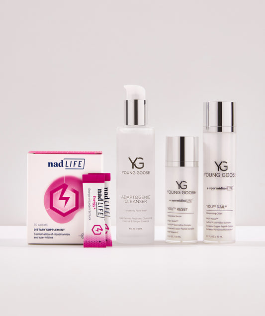 Cellular Duo: NAD + Spermidine Skin & Supplement System